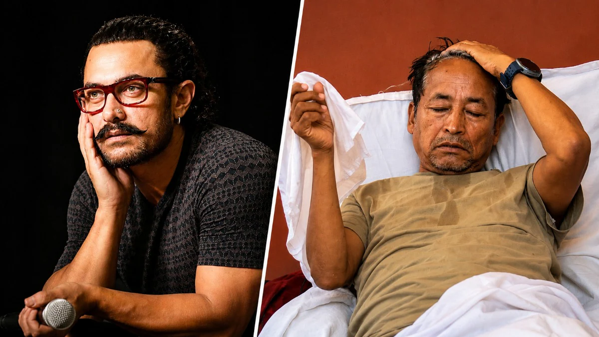 Aamir Khan 3 Idiots Sonam Wangchuk