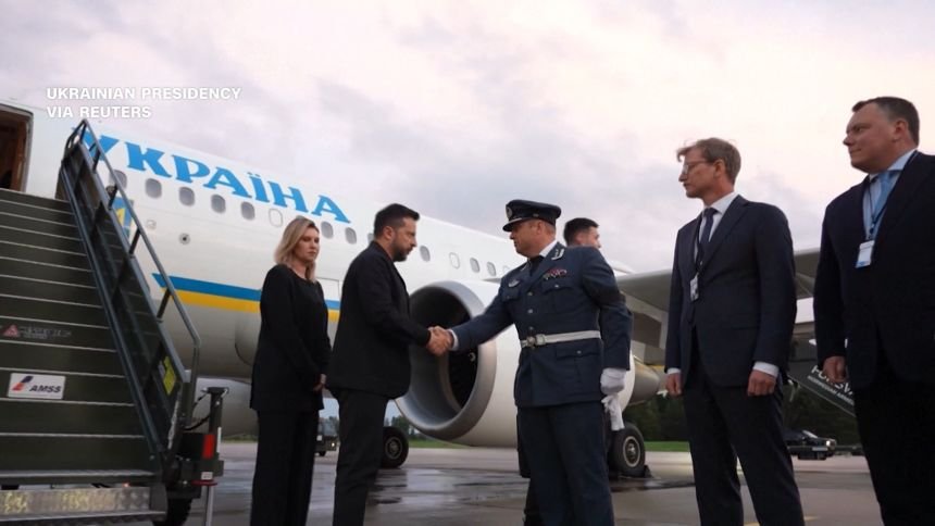 Zelenskyy Plane Drone Incident